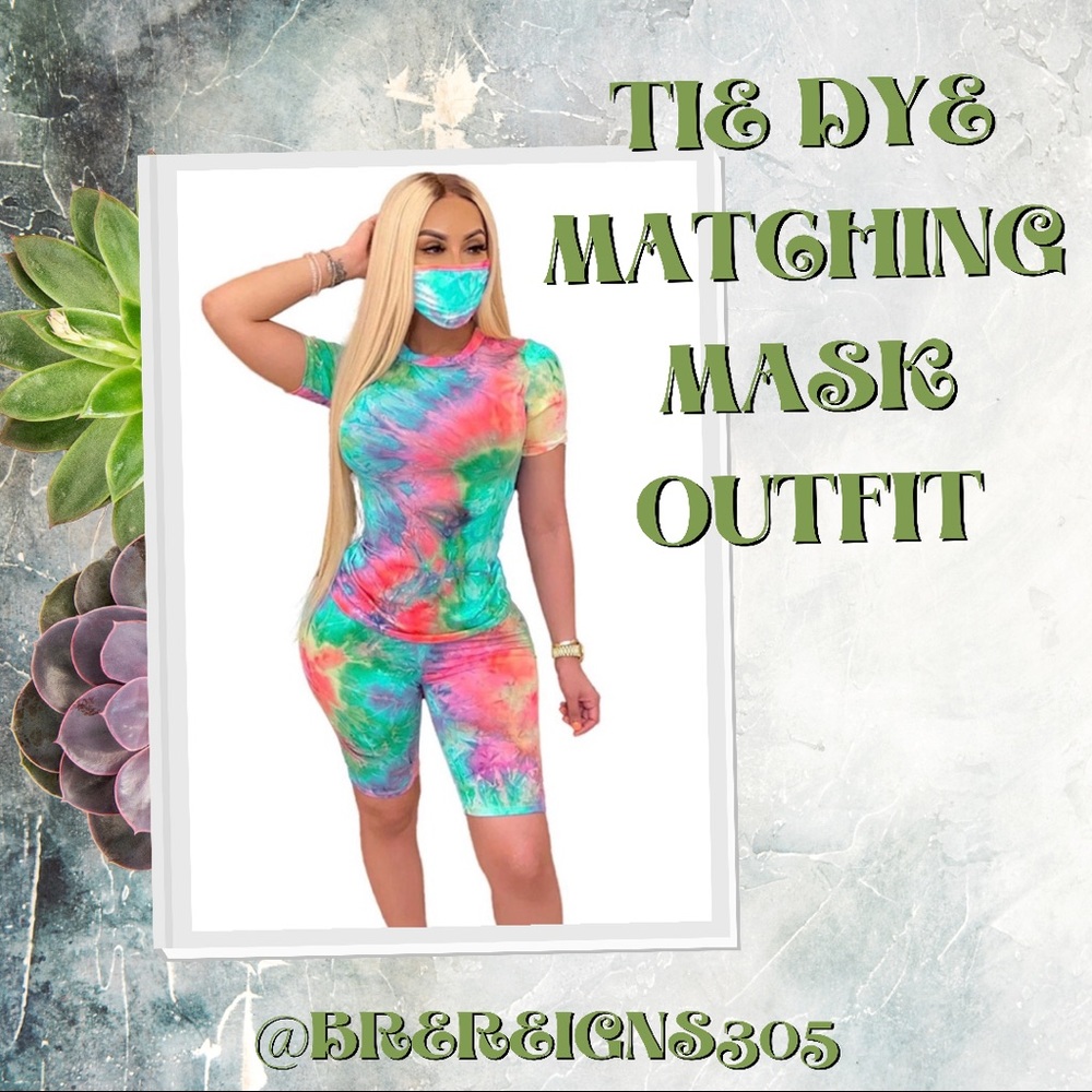 🌻 Tie Dye Short Set